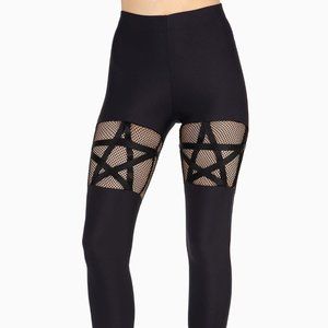 OCCULTIST NET LEGGINGS - LIMITED NWOT